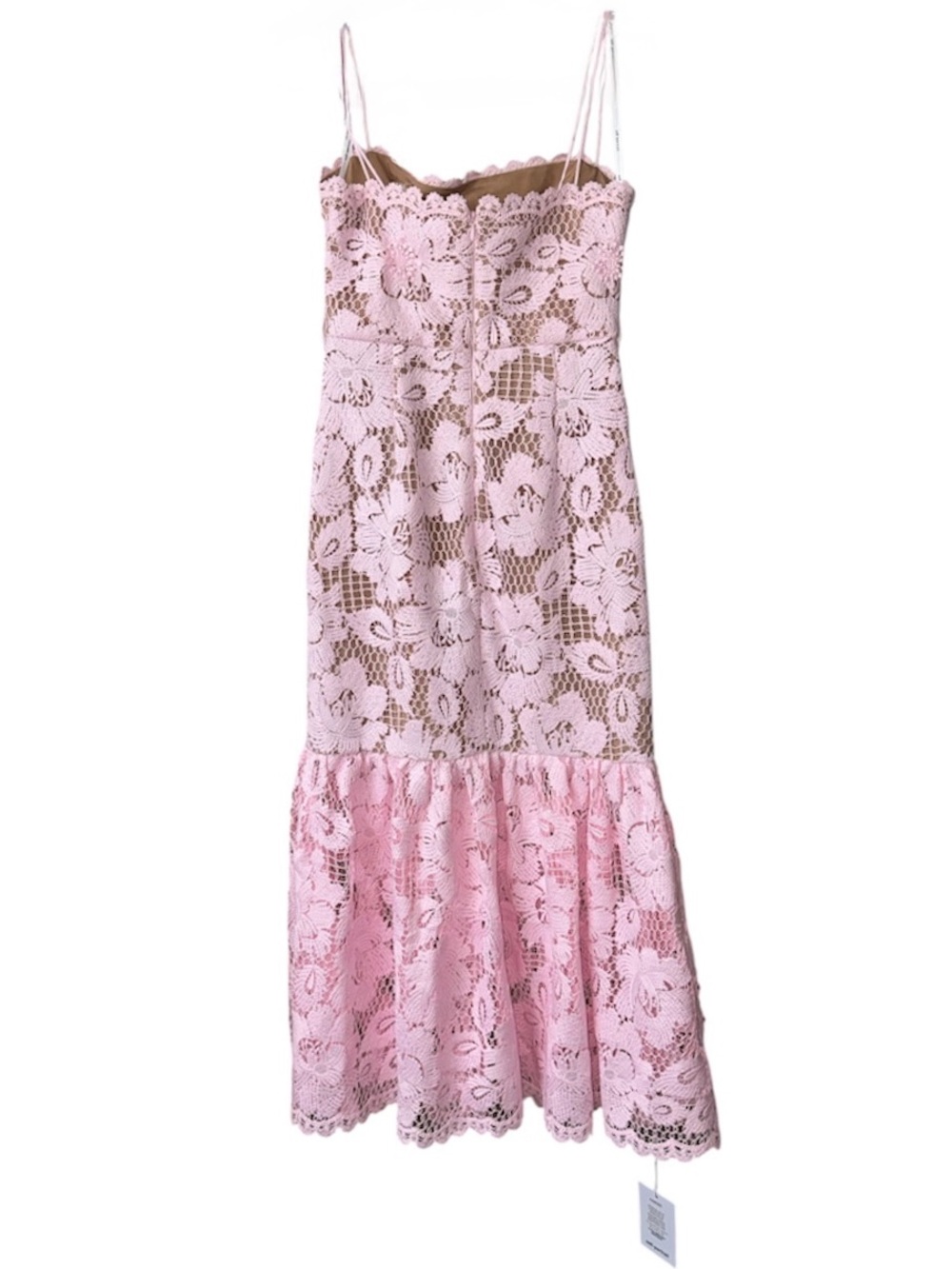 SELF-PORTRAIT Crochet Lace Midi Dress - Picture 4 of 8